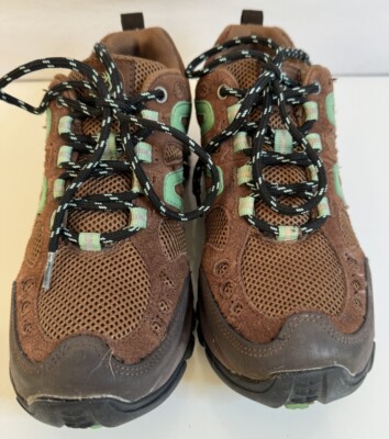 Browning Hiking Boots Woman s Brown Trail Walking Shoes Size 7 Lace Up