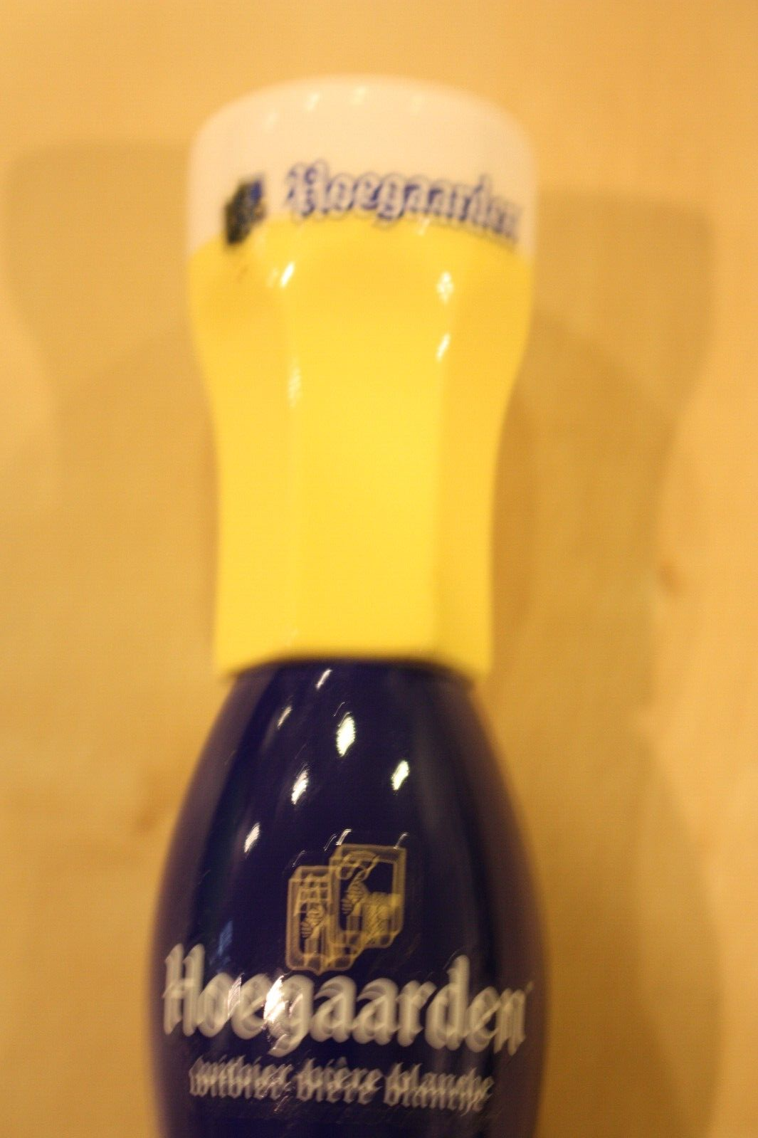 BEER TAP HANDLE HOEGAARDEN WITBIER SHORT WOOD eBay