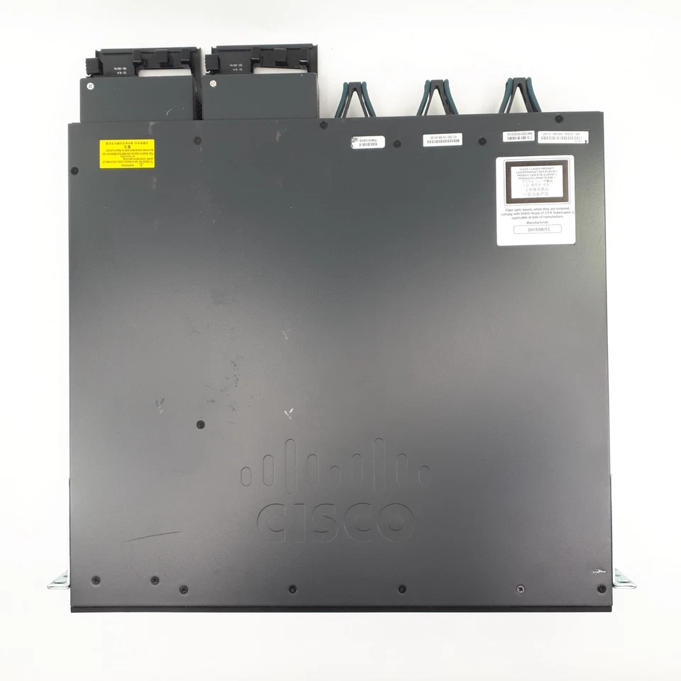 CISCO CATALYST 3650 48 PoE+ 2x10G 10/100/1000 SWITCH WS-C3650-48FWD-S V02 E3440B - Image 2 of 4