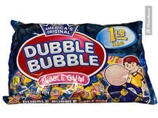 America's Original DUBBLE BUBBLE Bubble Gum 1 LB Bag 1