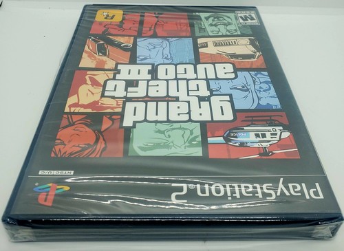 Grand Theft Auto III PlayStation, 2003) Black Label Brand New - Factory Sealed🔥 - Picture 10 of 12