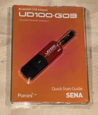 Sena Parani UD100-G03 Bluetooth 4.0 USB Adapter Exchangeable Antenna Open Box