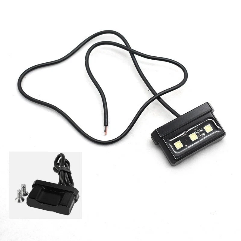 Luz de matrícula trasera LED de aluminio para Honda Grom 125 MSX 125 2014-2024 CT Foto 3 de 4