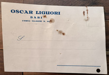 1933 BARI advertising OSCAR LIGUORI-67789