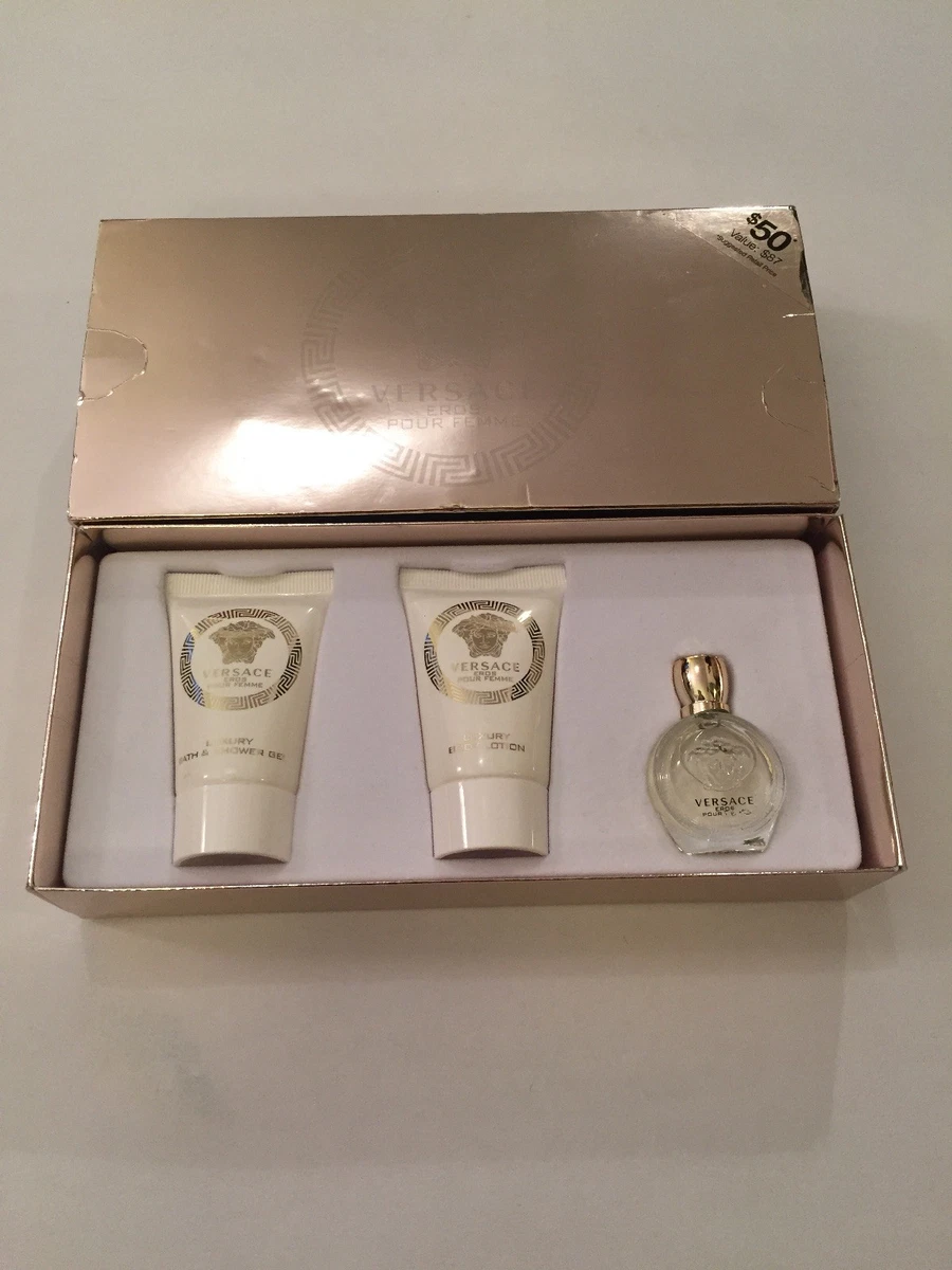NWT Versace Eros Pour Femme Travel Set eBay