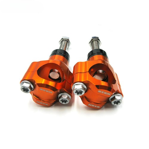 Motorcycle 1 1/8" 28MM Handlebar Risers Bar Mount Clamp Dirt Bike Moto Enduro - Picture 12 of 32