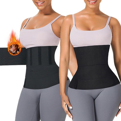 Women Waist Trainer Tummy Wrap Waist Support Belt 3M/4M/5M Waistband Body  Shaper | eBay