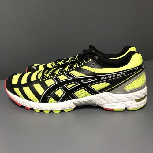 New Asics Gel DS Trainer Running Shoes Neon Green Black Red Mens Size 10 ( T305N) | eBay