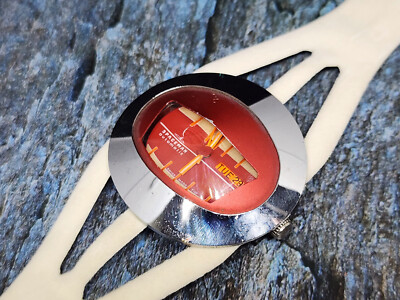 Montre Spaceman Automatic Vintage Rouge 1972 - Neuve Avec étui André Le Marquand