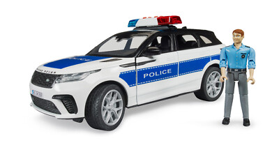 Bruder 02890 Range Rover Velar Polizeifahrzeug mit Figur Polizist Neuheit 2023
