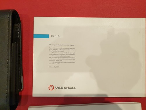 1997-2003 Vauxhall Astra Owners Manual Handbook Audio Service Book Wallet 2000 - Picture 3 of 8