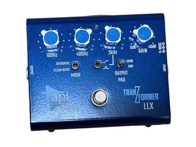 API Select TranZformer LLX 3band EQ Overdrive Boost Pedal for Bass Tested