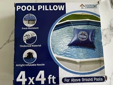 4x4Ft Pool Pillow | Pool & Spa Debri Protection | Winterization | Extra Thick
