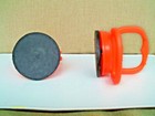 Suction Cup Heavy Duty 2-1/4" 2 Pc Set Car Dent Remover Puller Rubber Pad Orange — photo 5