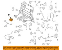 Toyota Third Row Seat-recline Cover 7187860161 Toyota Third Row Seat-recline Cover 7187860161