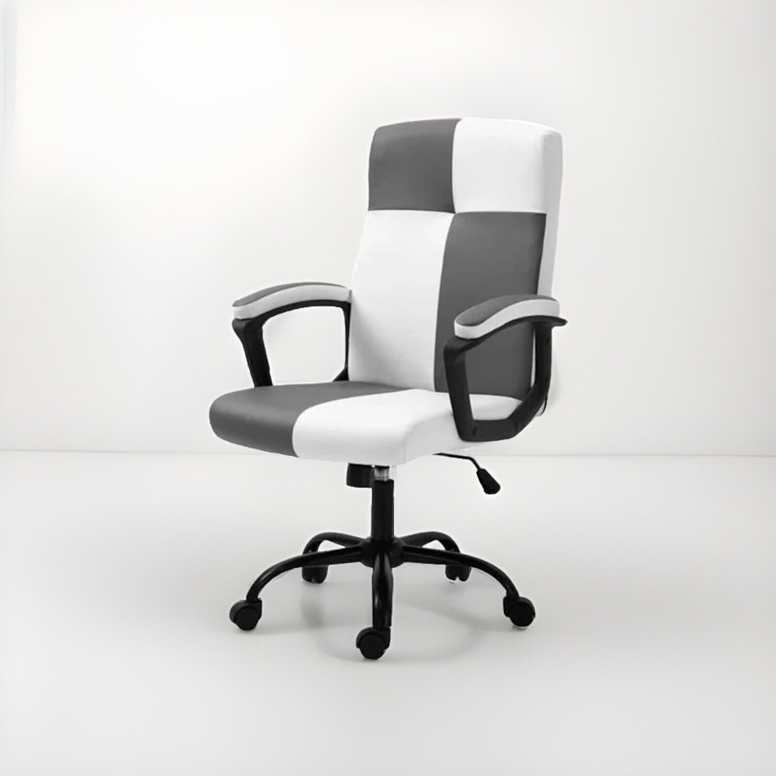 HighBack Ergonomic Office Task Chair in Dark Gray and Black-image
