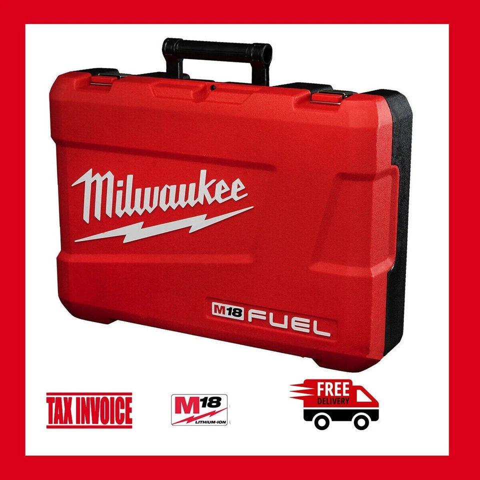 Milwaukee Fuel M18 Hard Tool Carry Case for Drill M18FPD3 & Impact M18FID3 - M18