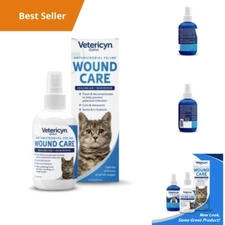 Cat Wound Care Spray | Feline Skin Repair | Non-Toxic Hypochlorous Acid | Veteri