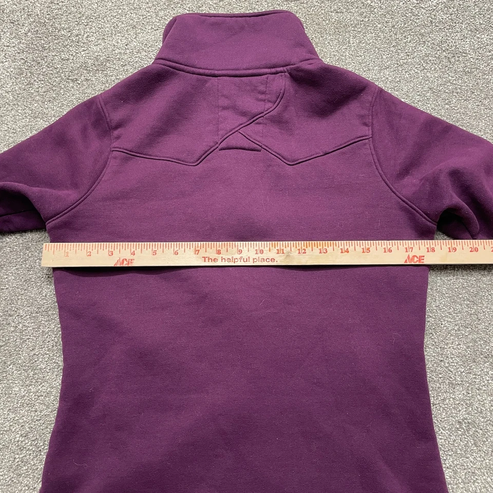 Under Armour Suéter Adulto Pequeño Púrpura Cremallera Completa Tormenta Sudadera Cuello Alto Foto 4 de 4