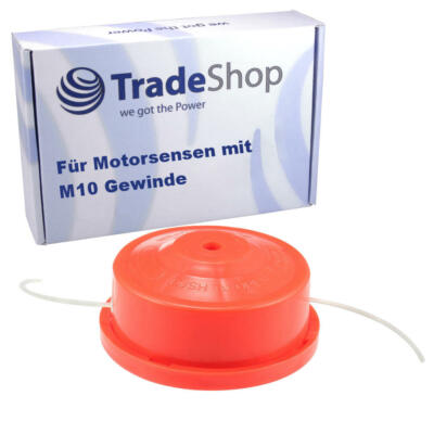 Rasentrimmer Fadenkopf Mähkopf M10 x 1,25mm für Einhell BG-BC 43 AS BG-BC 43/1