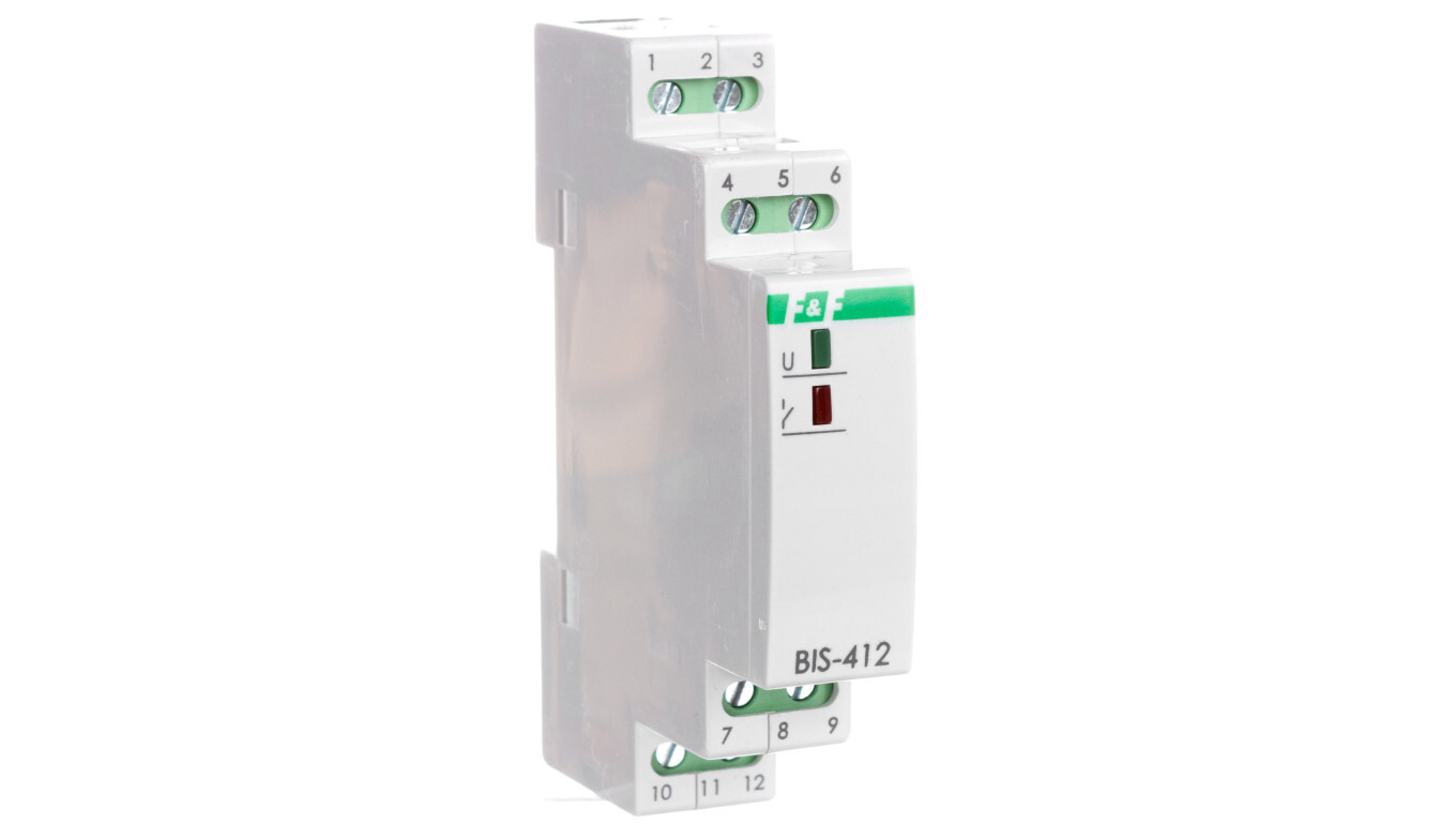 Impulse group relay 16A 230V AC 1P BIS-412 /T2UK