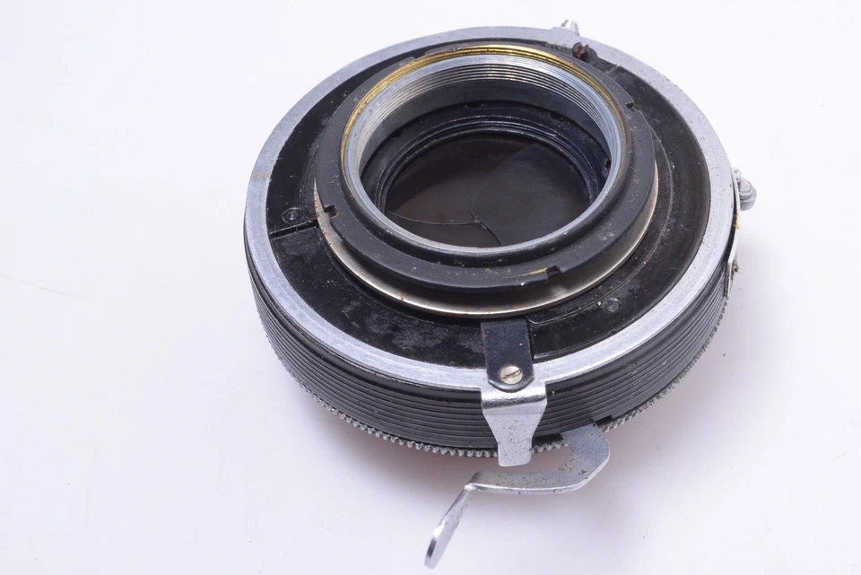 ✅ SOM BERTHIOT 125MM 4.5 ANASTIGMAT LENS LUMIERE SHUTTER *FRONT ELEMENT ONLY* - Image 3 of 4