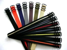 1pc NATO G10 ® UTC PVD Ballistic Nylon D-ring RAF watch band strap IW SUISSE USA