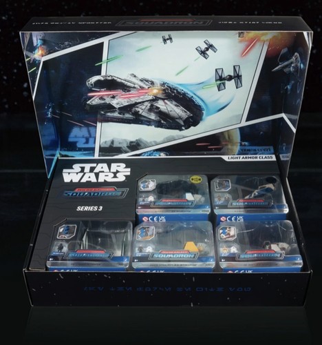 🔥NEW SEALED Star Wars Micro Galaxy Squadron Series 3 Box Set w/ Chase - Picture 7 of 7