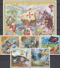 X Set & S/S 510th Ann Arrival Tobacco in Spain 2003 MNH-15 Euro