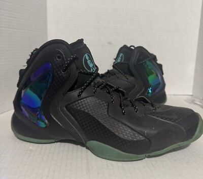 Nike Lil Penny Posite 'Black Hyper Jade' 630999-002 - Men s Size 11.5 - RARE!