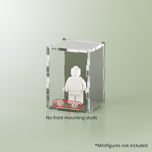 Olive Matte LEGO Minifigure Display Case - Picture 9 of 15