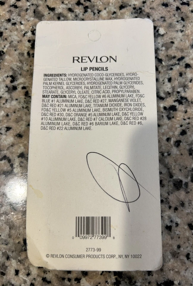 Vintage Revlon lip pencils 4pk assorted colors Pinks Mauve Red - Image 3 of 4