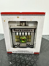 See's Candies 100 Years 2021 Limited Edition Centennial Christmas Ornament Boxed