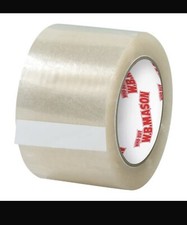 Flagship Acrylic Carton Sealing Tape, 3 In. X 110 Yds., 2 Mil, Clear, 24 Rolls