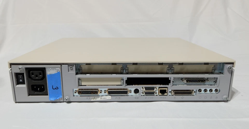 SUN SPARCstation 20 w/ 150MHz CPU, 128Mb, 36Gb HD, TGX, New NVRam - Image 4 of 4