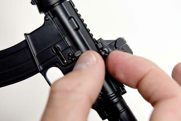 New GoatGuns Goat Miniature 1:3 Die Cast Toy Guns Mini AR15 Charky SG