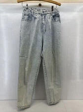 PS Gitano 80s Stone/ Acid Wash High Waist Vintage Size 12 Short