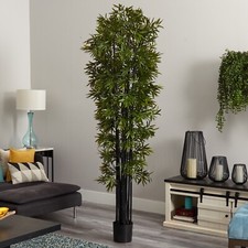 7  Artificial Black Bamboo Tree UV (Indoor/Ou...