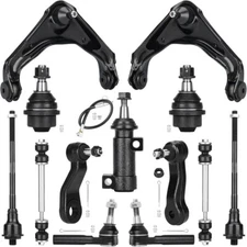 Front Upper Control Arms Tie rods Suspension Kit For Silverado Sierra 2500 3500