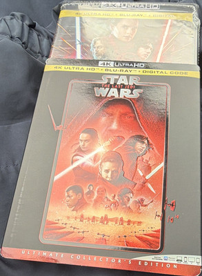 Star Wars The Last Jedi Ultimate Collector's Edition 4K Ultra HD w/ Slipcover