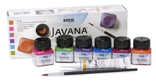 Javana Creativ-Set "Seidenmalerei", mit 6 verschiedenen Farben