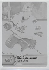 2017-18 Upper Deck AHL Printing Plate Black 1/1 Adam Helewka #65 1u6