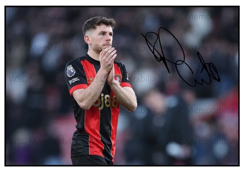 10940. Ryan Christie Signed Pictures (A4 Prints) Bournemouth Celtic Scotland etc