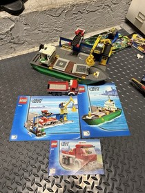 LEGO CITY 4645 Harbour Exclusive (With Instructions) 95% Complete
