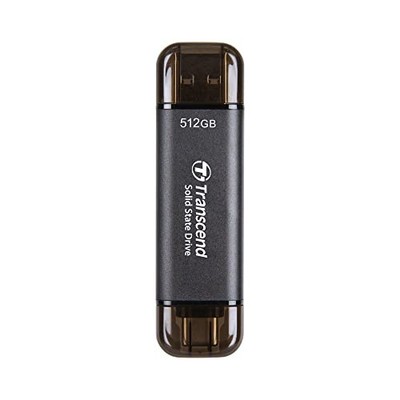 Transcend Japan Transcend Portable SSD 512GB High Speed   Max 1050 MB/s Ultra Sm