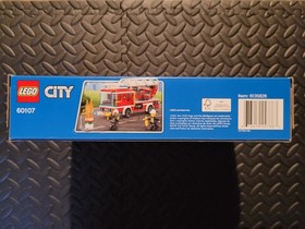 LEGO CITY 60107: Fire Ladder Truck, New and Factory Sealed.  Retired Set 