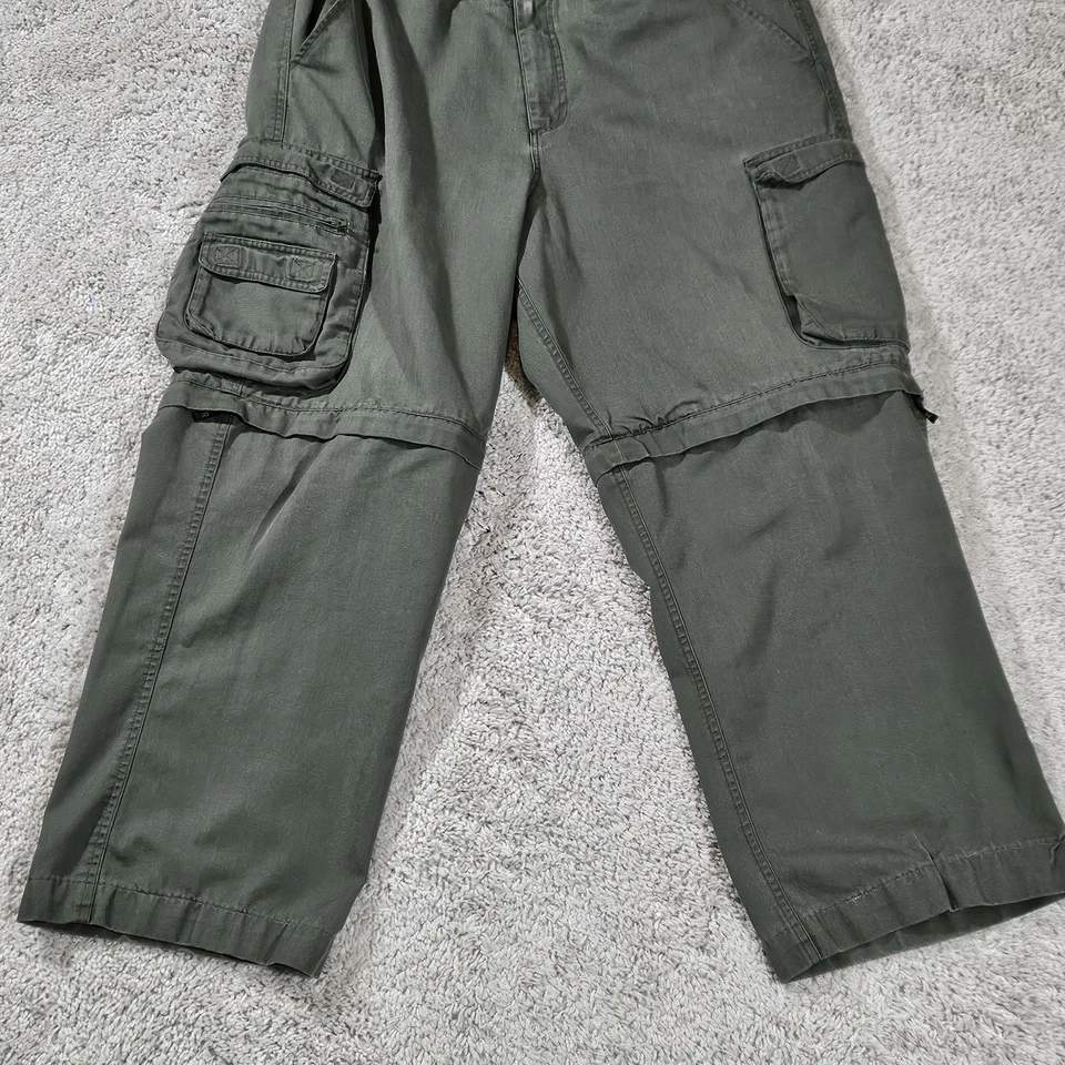 Boy Scouts Pants Adult 42 Green Classic Cargo Convertible Uniform Pant 42×28 - Image 3 of 4