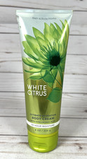 Bath Body Works White Citrus Ultimate Hydrating Body Cream Hyaluronic 8oz RARE