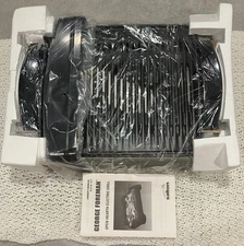 Salton GR72 George  Foreman Open Hearth Indoor Electric Grill NEW