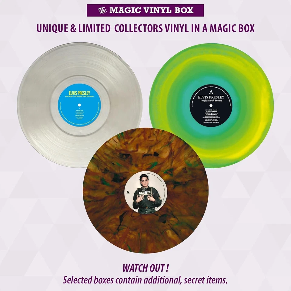 Elvis Presley Elvis Presley - Magic-V-Box schallplatten - ei (Vinyl) (UK IMPORT) - Image 4 of 4